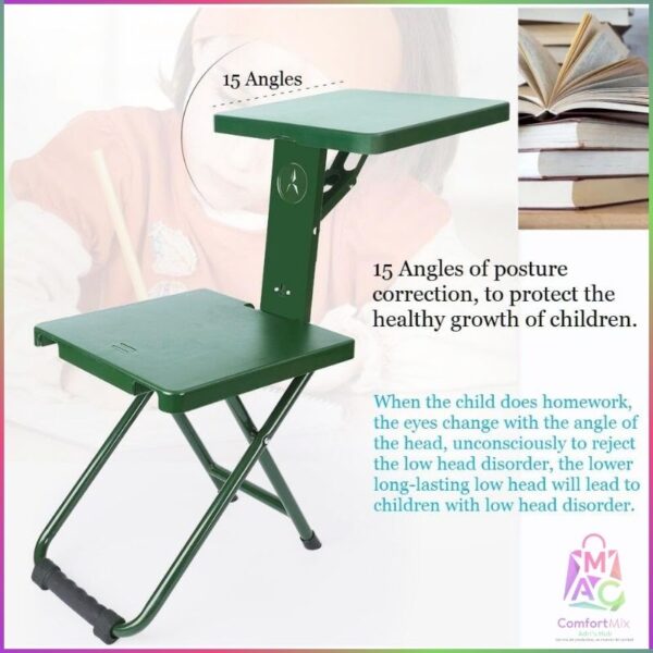 Silla Plegable Multiusos Verde Militar